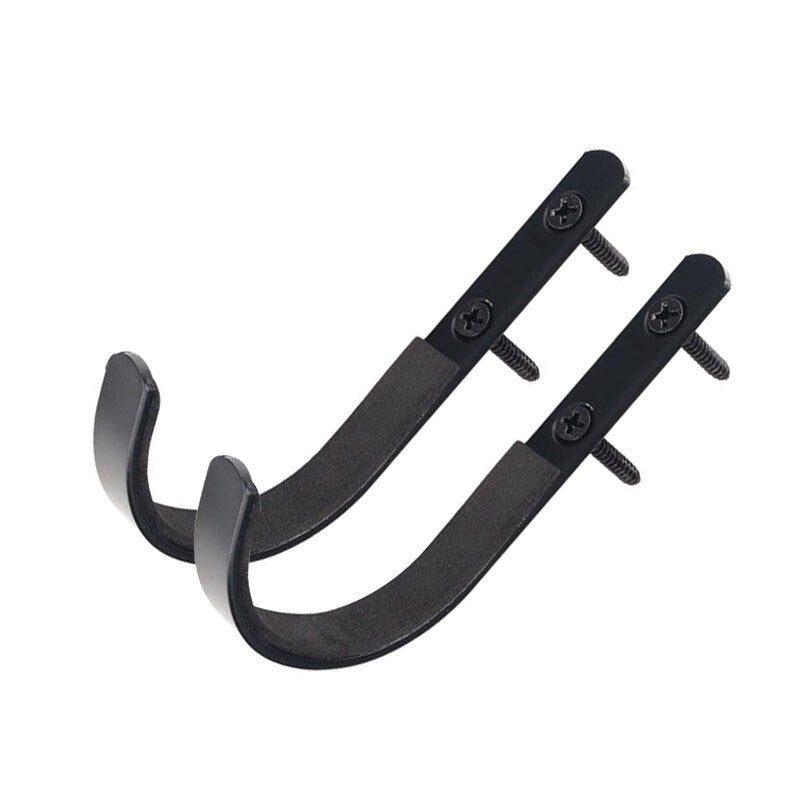 8X Gun Rack Rifle Shotgun Pistol Wall Mount Padded Hooks Hangers Storage