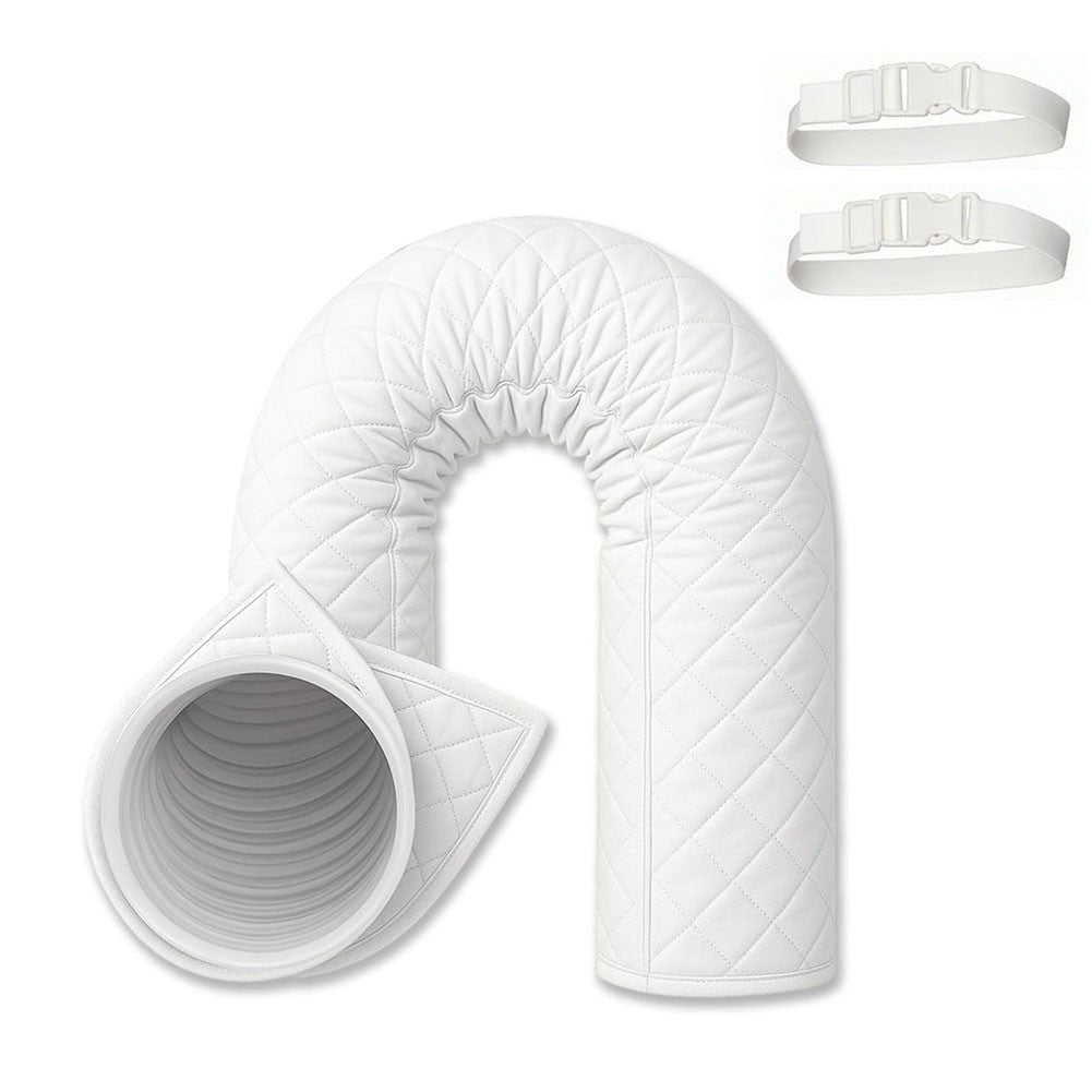 Air Conditioner Hose Cover 80 Inches Long With Insulation For Energy Saving