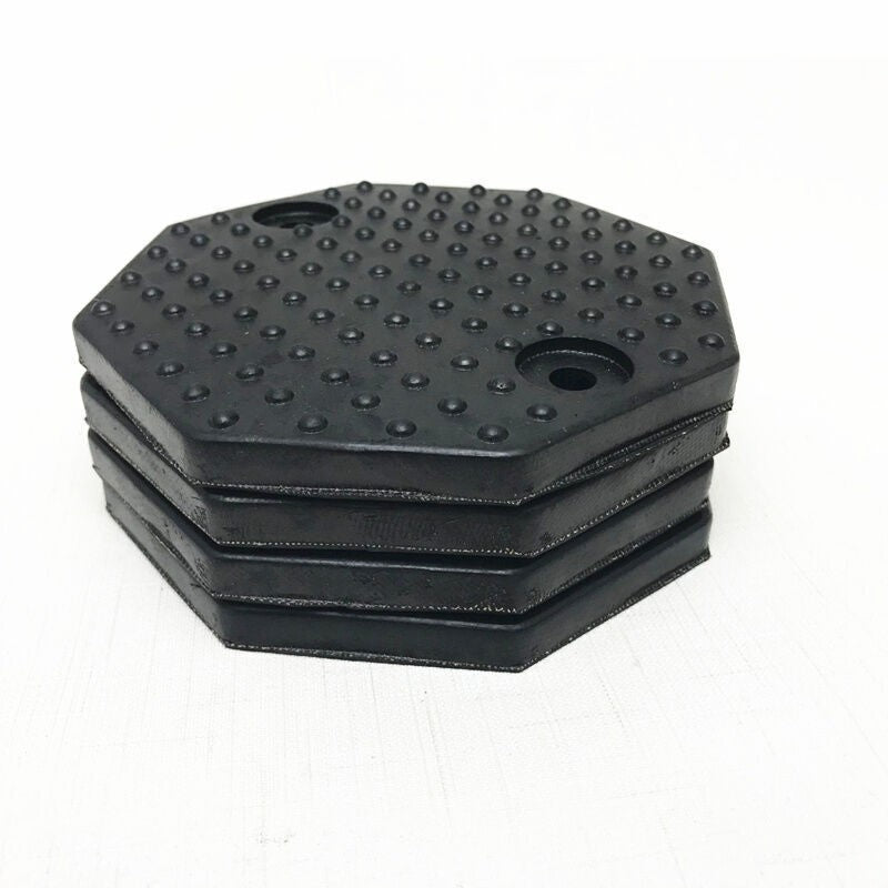 Octagon Rubber Arm Pads for 2-Post Car Lift New Set of 4 - Car lift accessories