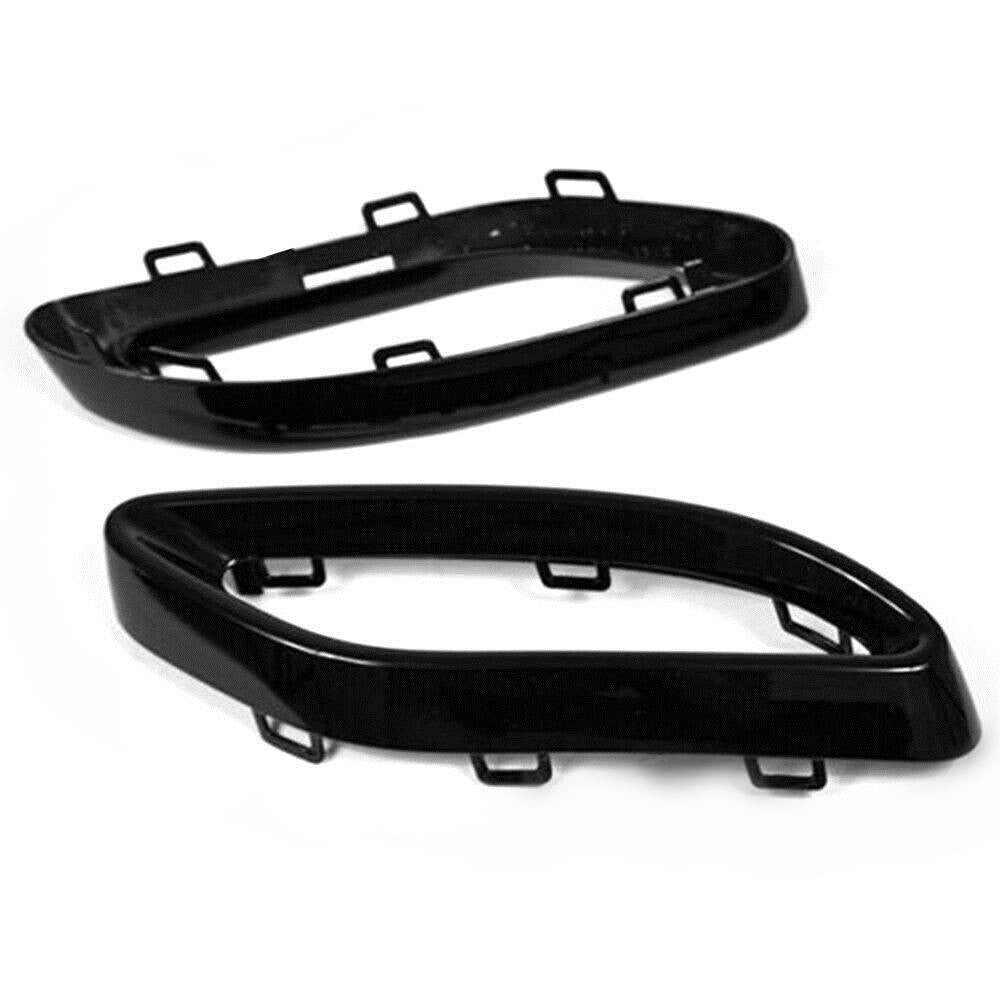 Pair L+R Exhaust Tips Tailpipe Cover Trim For Benz C-Class W205 S205 C205 A205