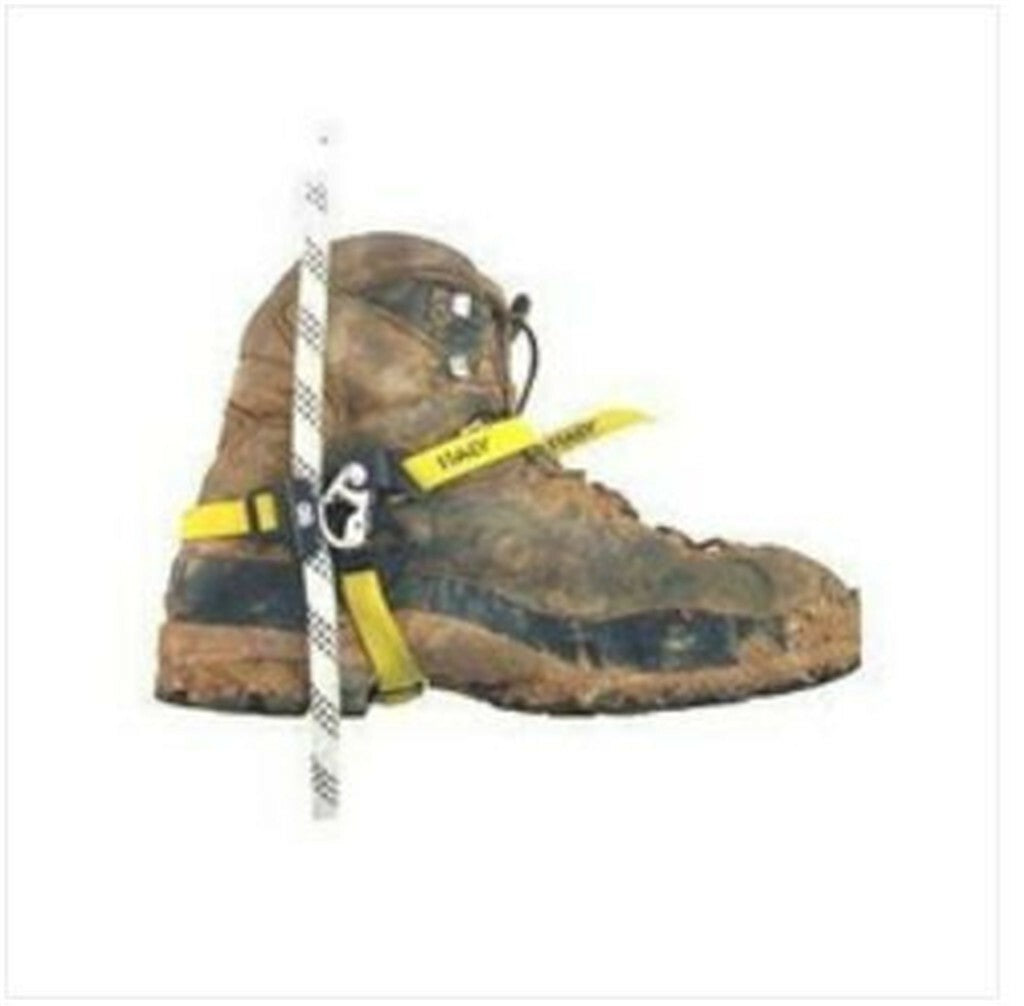 Right Foot Rope Climbing Ascender Climbing Caving Tools - Gold