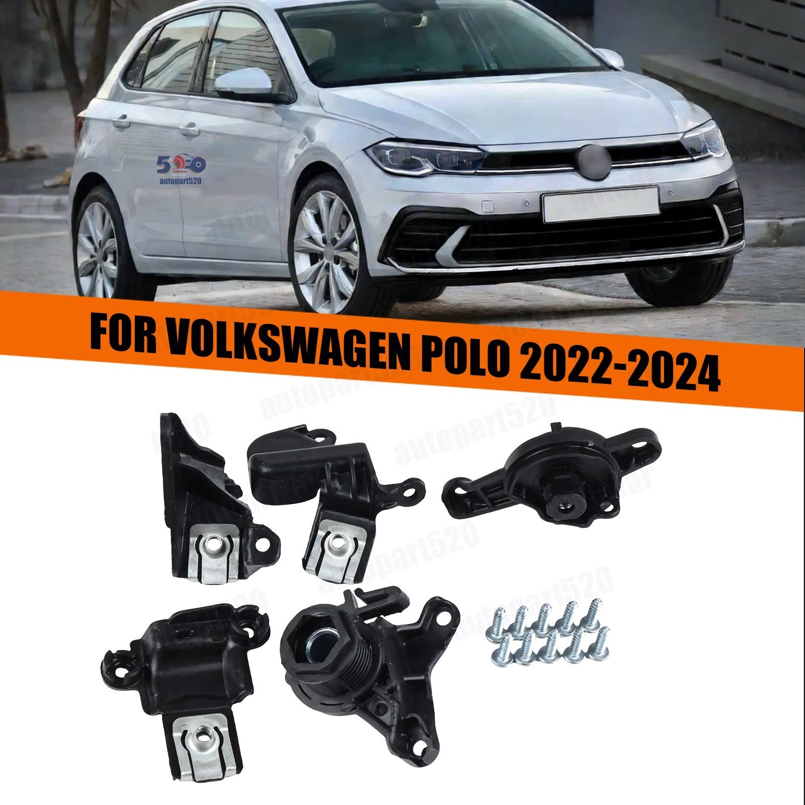 For Polo 2022 2023 2024 Brand New Headlamp Housing Repair Kit RIGHT