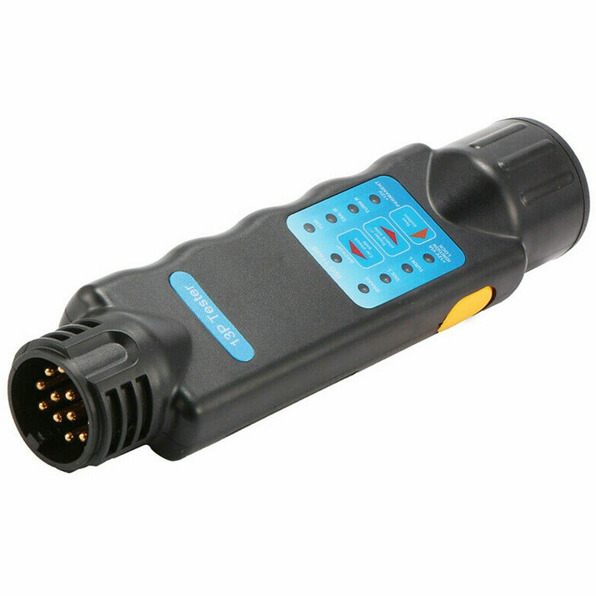 13 Pin Towing Trailer Tow Bar Caravan Light Wiring Circuit Tester Plug Socket UK
