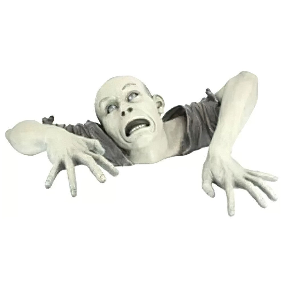 Garden Statue Graveyard Decors Halloween Crawling Zombie Horror Props Outdoor