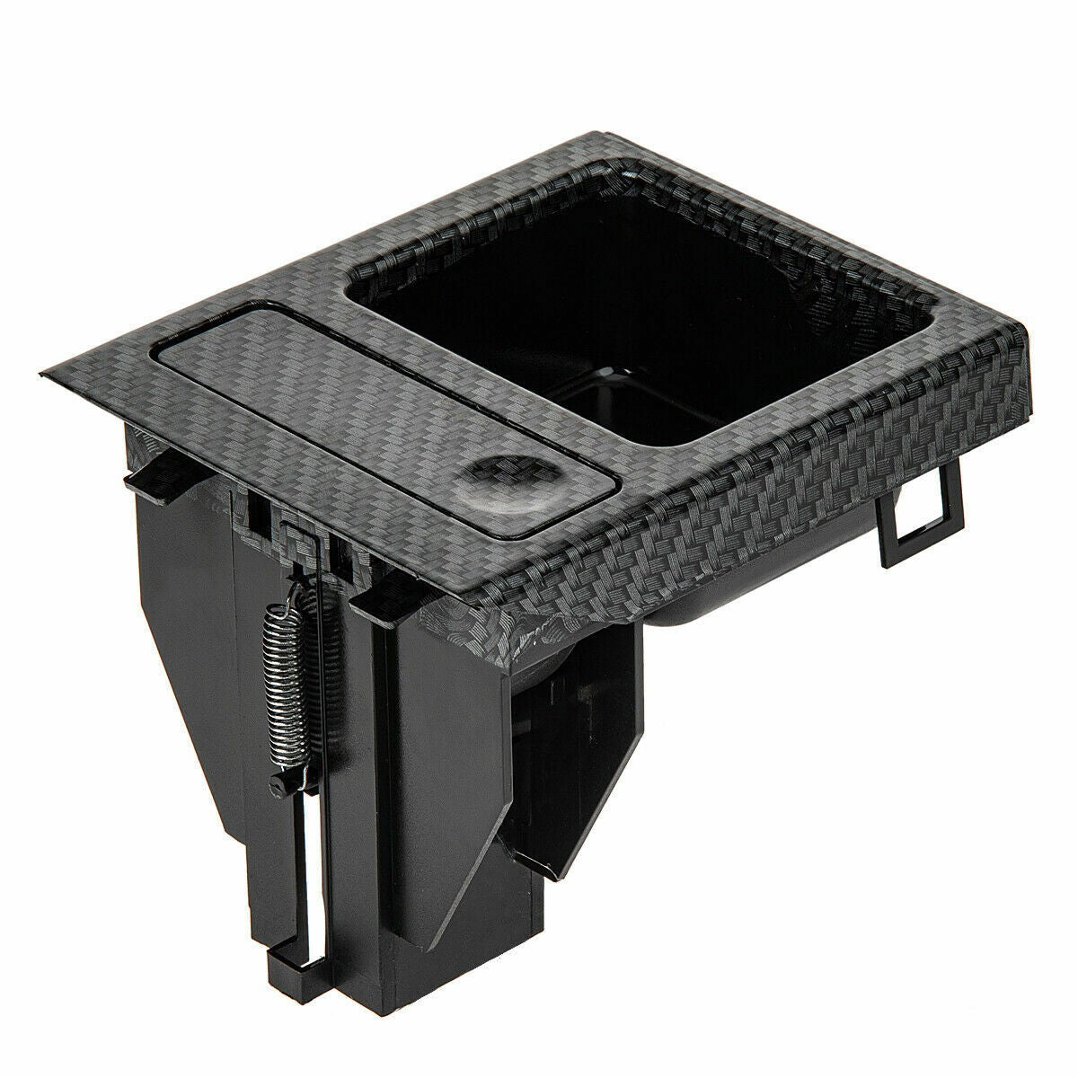 Carbon Fiber Style Center Console Cup Drink Holder For BMW 3 Series E46 99-06