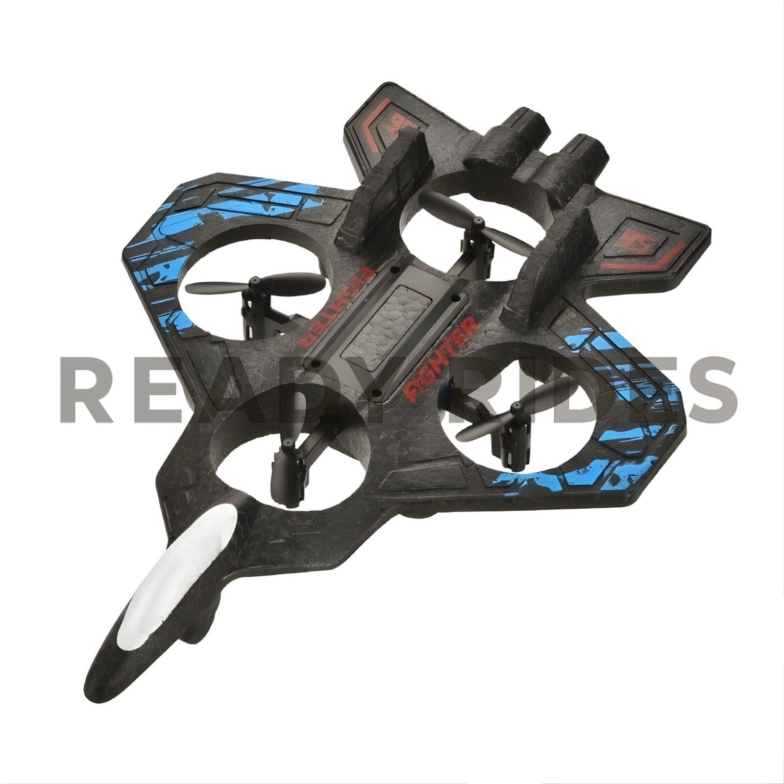 360° Flip RC Plane Toy Drone Remote Control Glider Jet Flying 2.4G LED Light UK