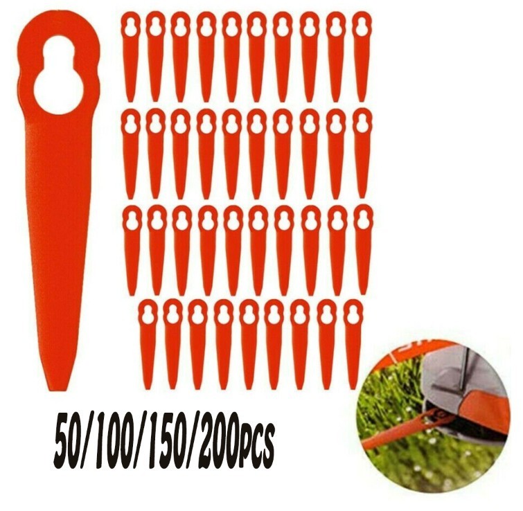 100 X For STIHL FSA 45 Strimmer Grass Trimmer Replacement Plastic Blades Premium