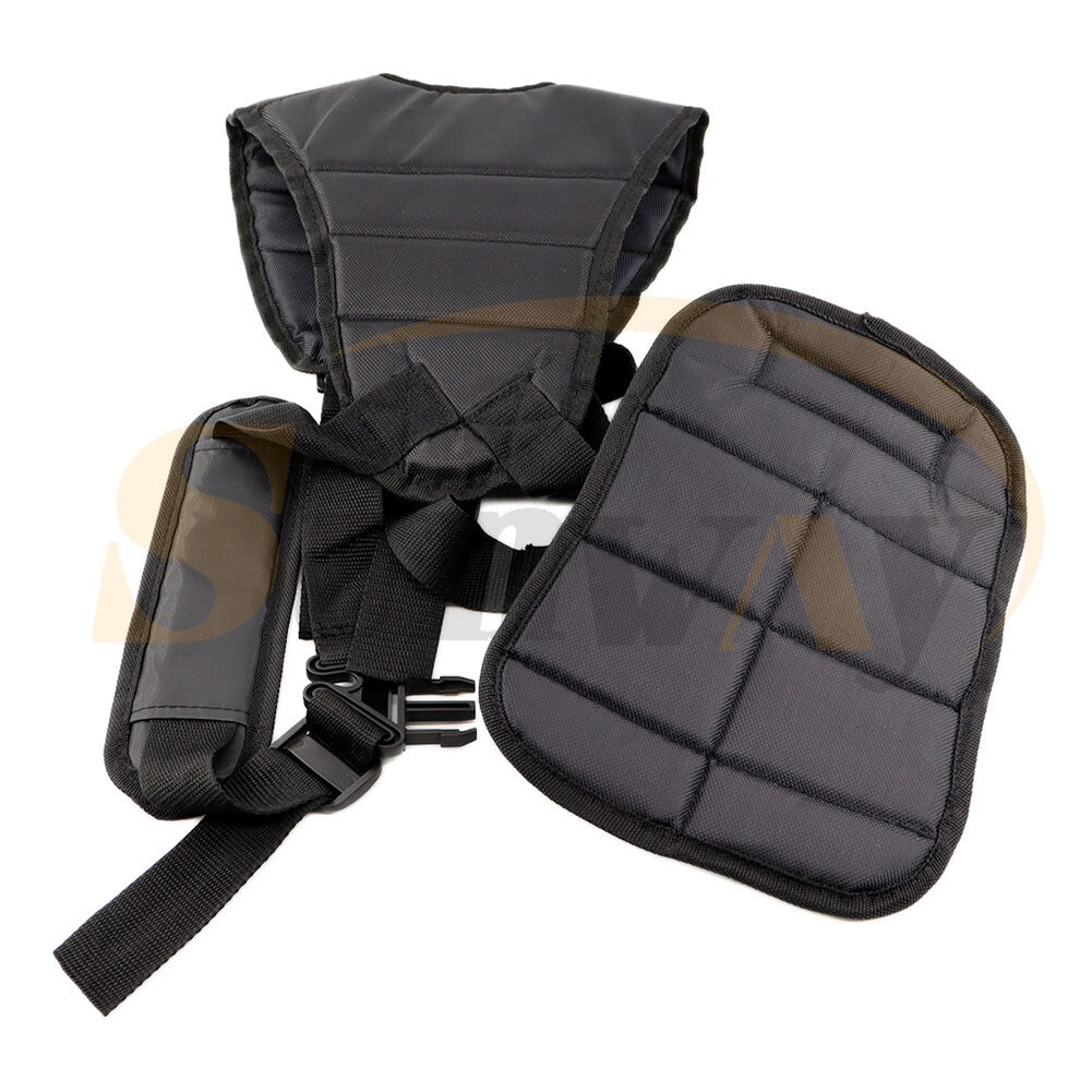 Adjustable Padded Shoulder Harness Strap For Brush Cutter Trimmer Strimmer