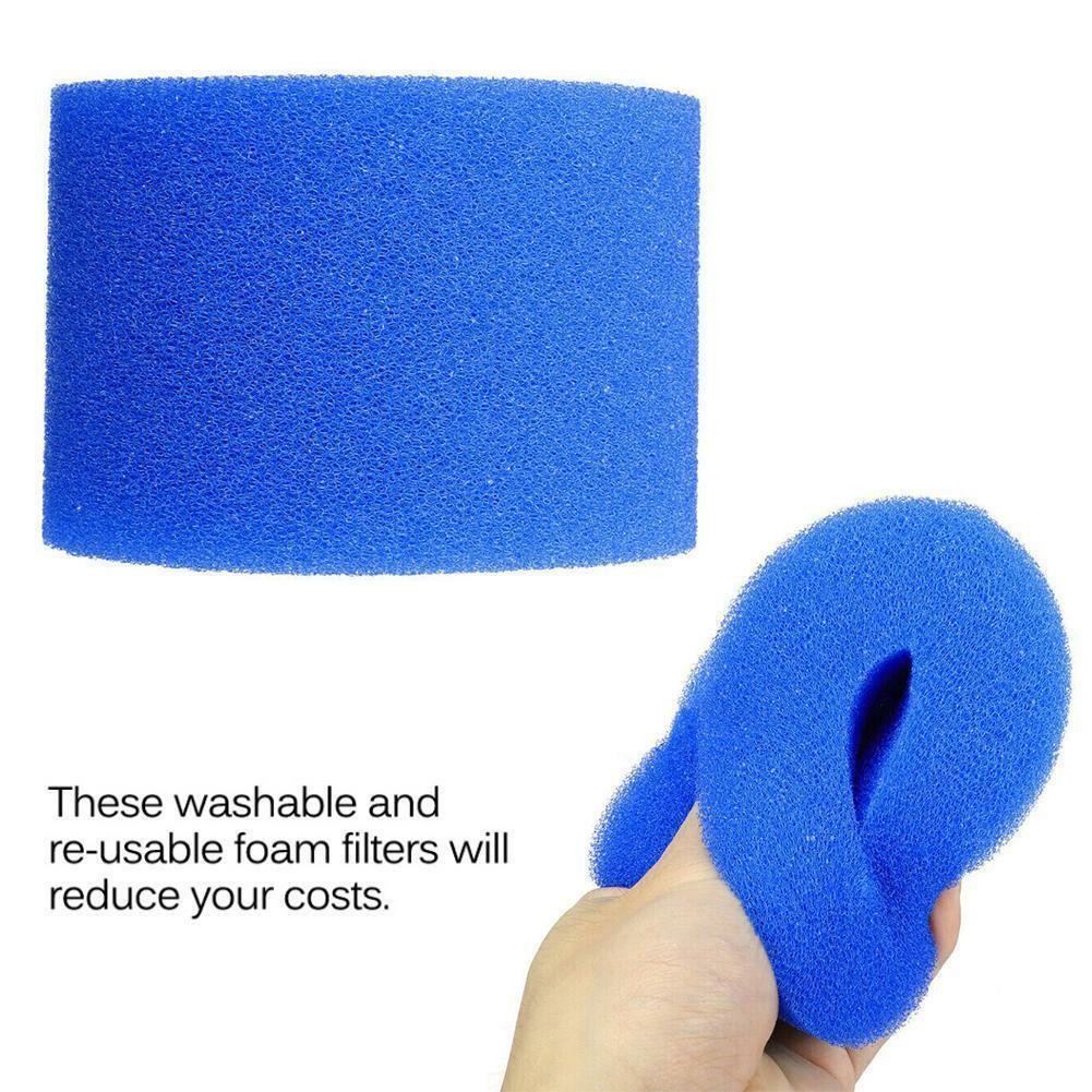 2-6X Washable Foam Filter For Bio VI / All Lay-Z-Spa Models / Intex S1 Sponge UK