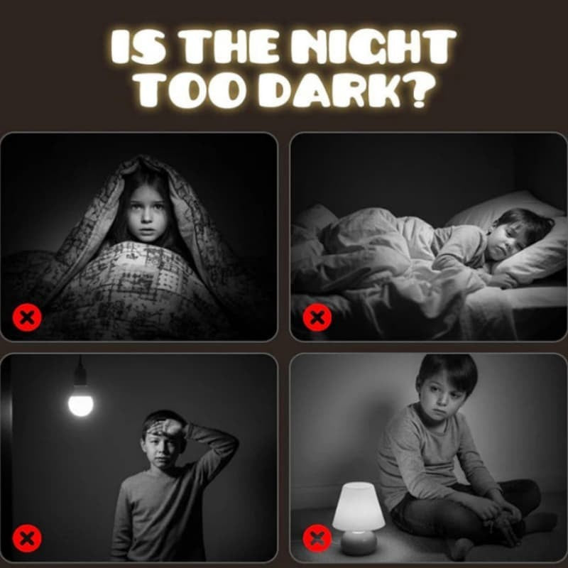 Dynamic Rotating LED Projector Light,HD Smart Dynamic Holographic Night Light~