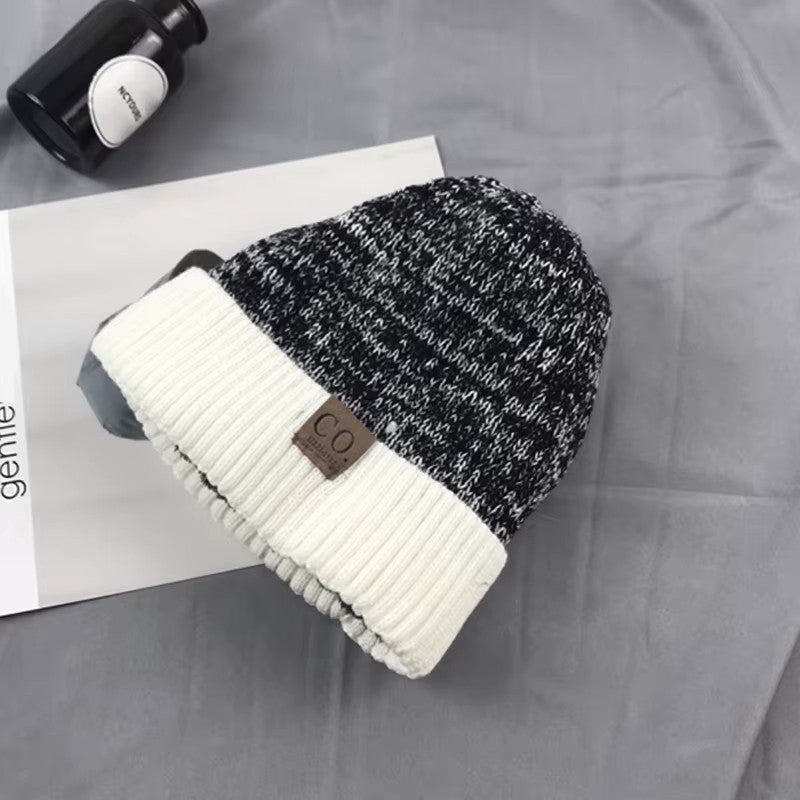 Unisex Beanie Hat Winter Warm Knitted Thermal, Woolly Cosy Fleece Lining