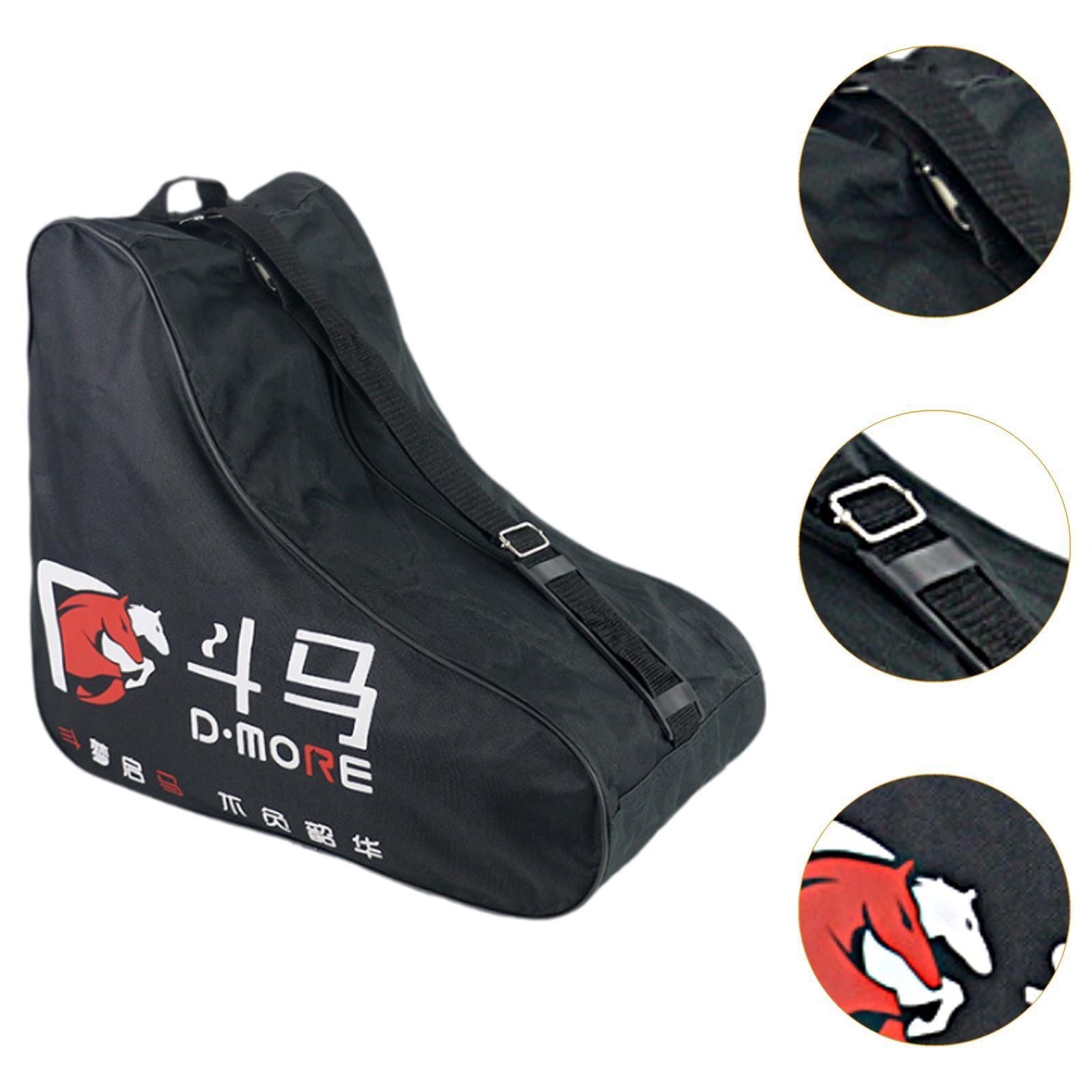 Roller Skates Storage Bag Ice Skate Bag for Ice Hockey Skates Figure Skates