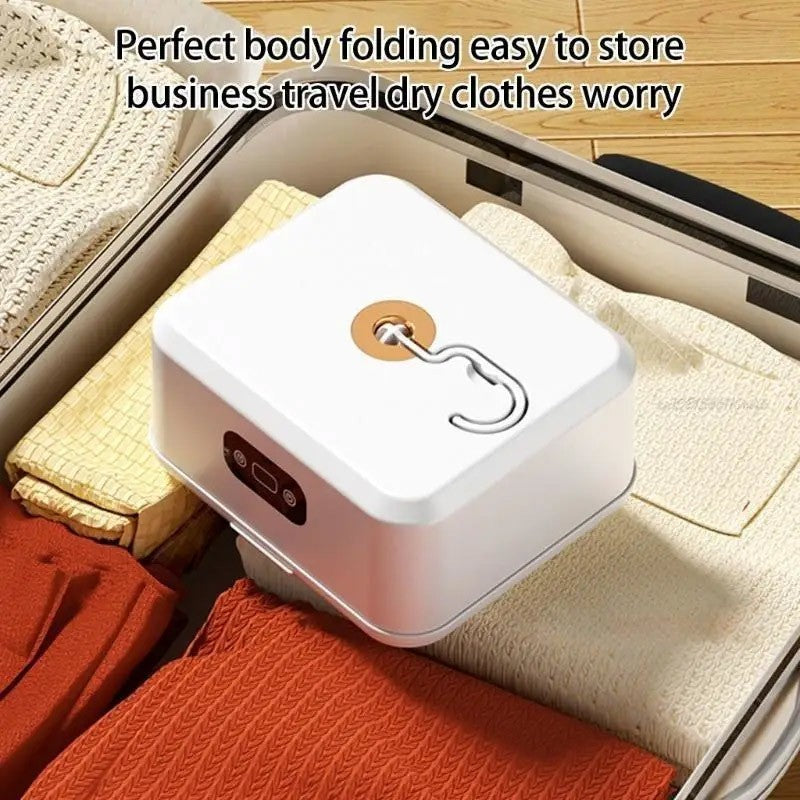 Portable Foldable Electric Clothes Dryer Air Drying Machine Home Travel Buddy