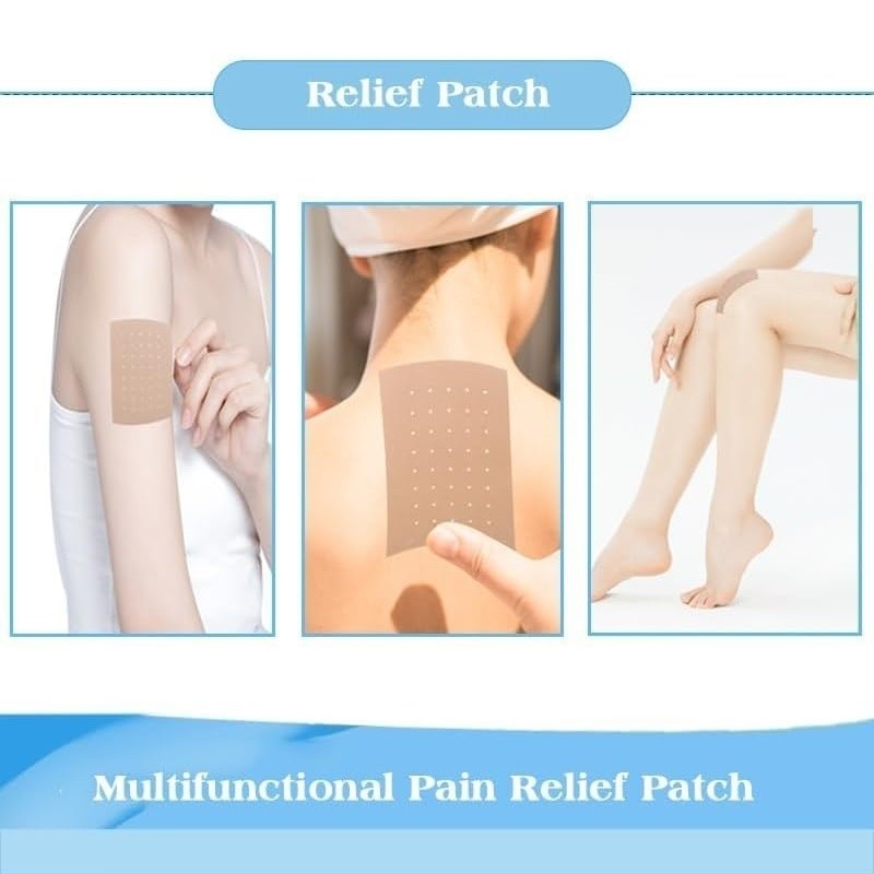 60 Pain Relief Patches Herbal Heat Plaster for Back Knee Neck Shoulder Arthritis