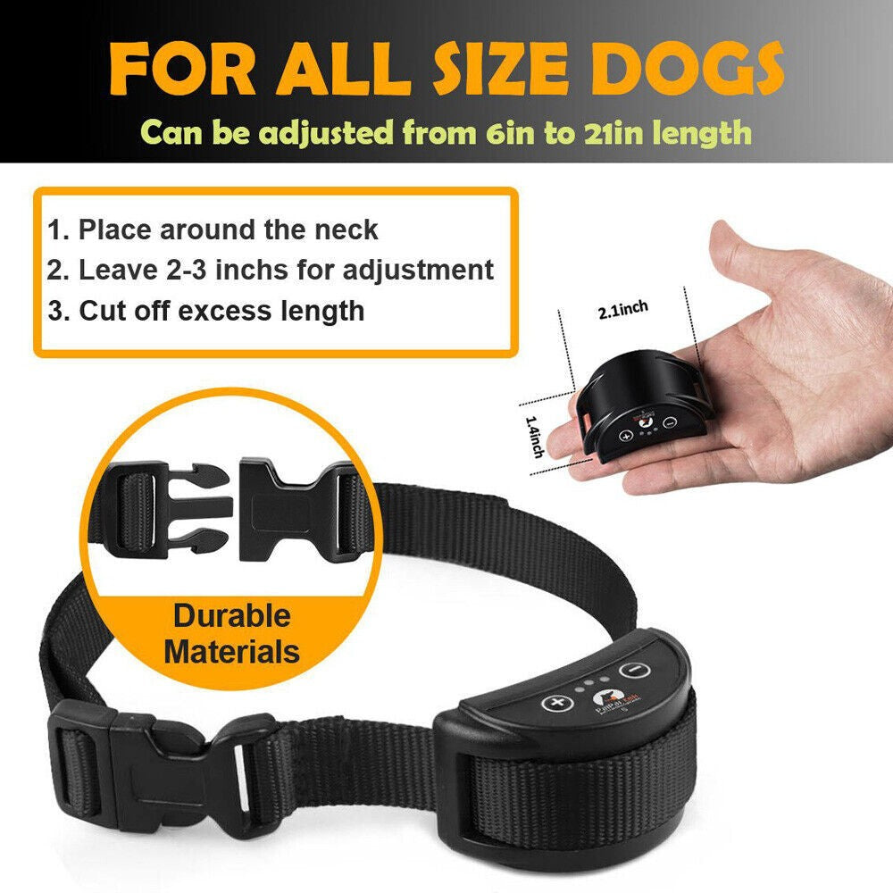 High quality Anti bark e-collar No Bark dog training shock collar for small dogs