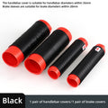 Universal Silicone Handlebar&Brake Lever Grip Covers,Non-Slip Wrap-Around Grips