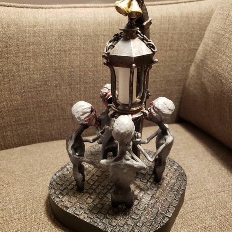 Bloodborne Lamp Night Light Art Figurines Checkpoints Home Ornament Decor