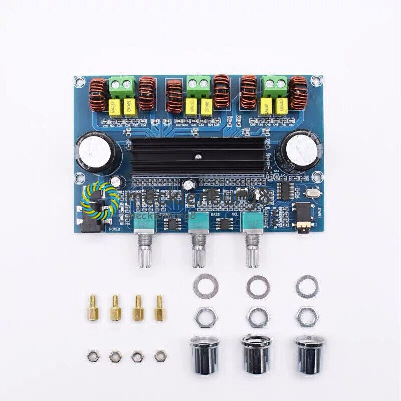 TPA3116D2 Bluetooth 5.0 2.1 Channel 2*50W+100W Digital Power Amplifier Board DIY