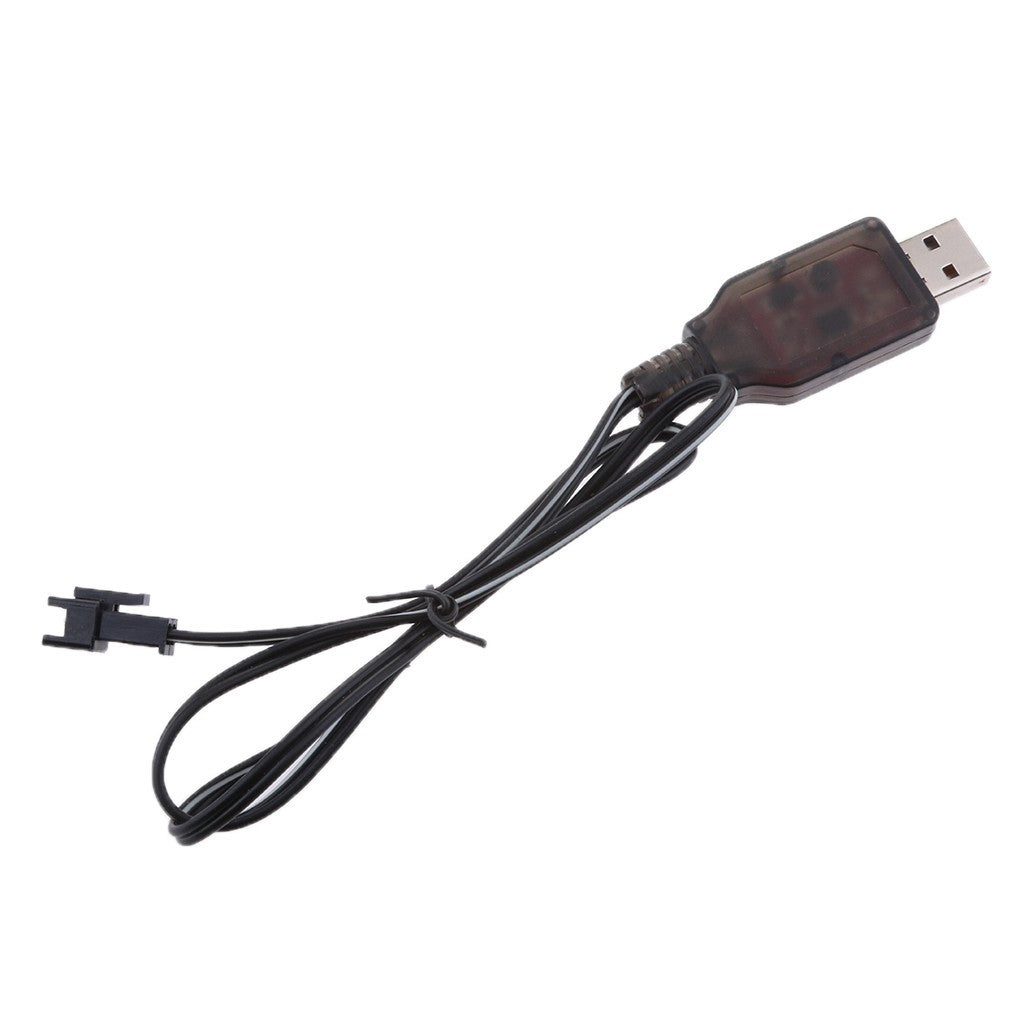 7.2V USB to SM 2Pin NI-MH NI-Cd Battery Fast Charger Cable for RC Drone Toys