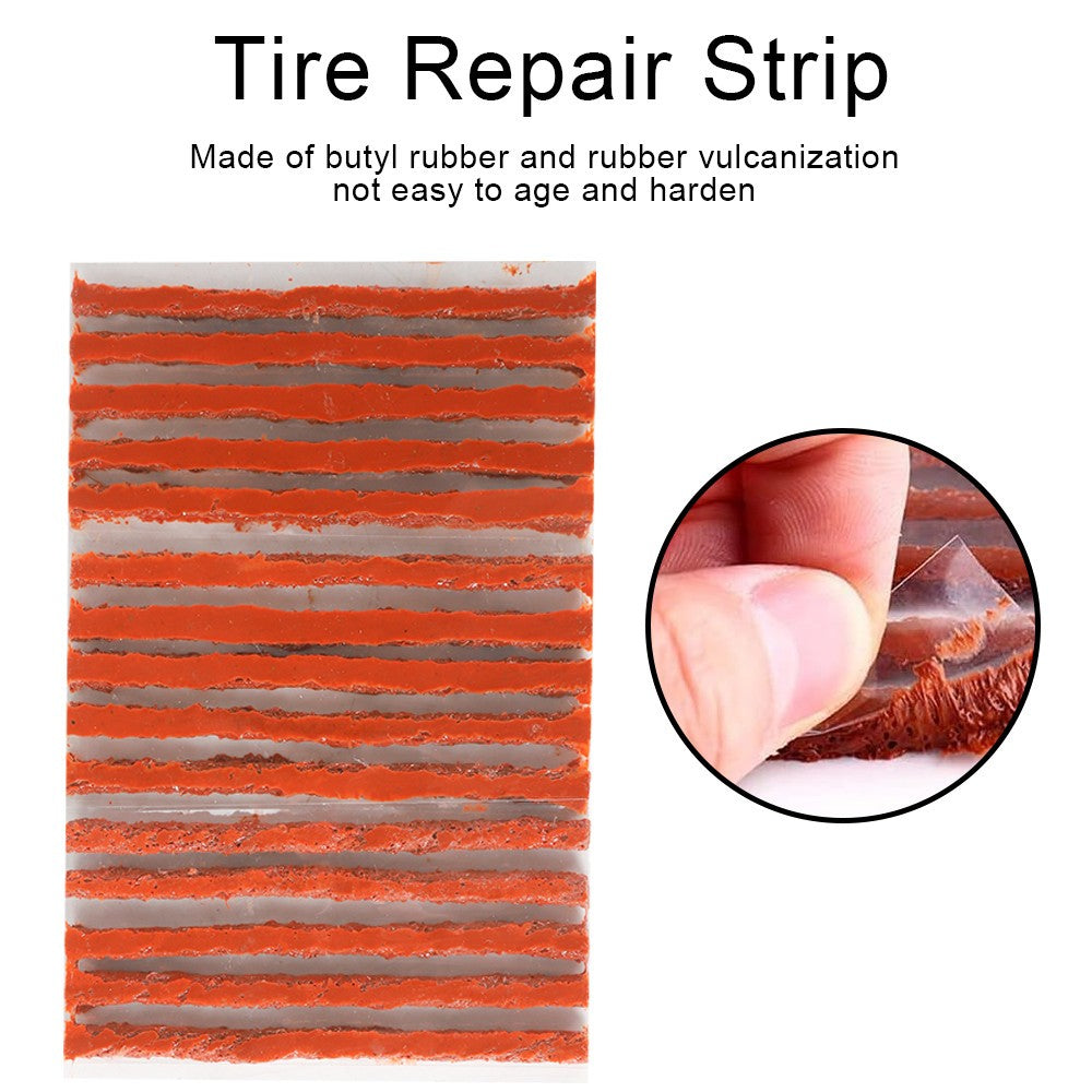 22PCS Emergency Tyre Repair Kit Heavy Duty Car Tire Vehicle Puncture Wheel Plug