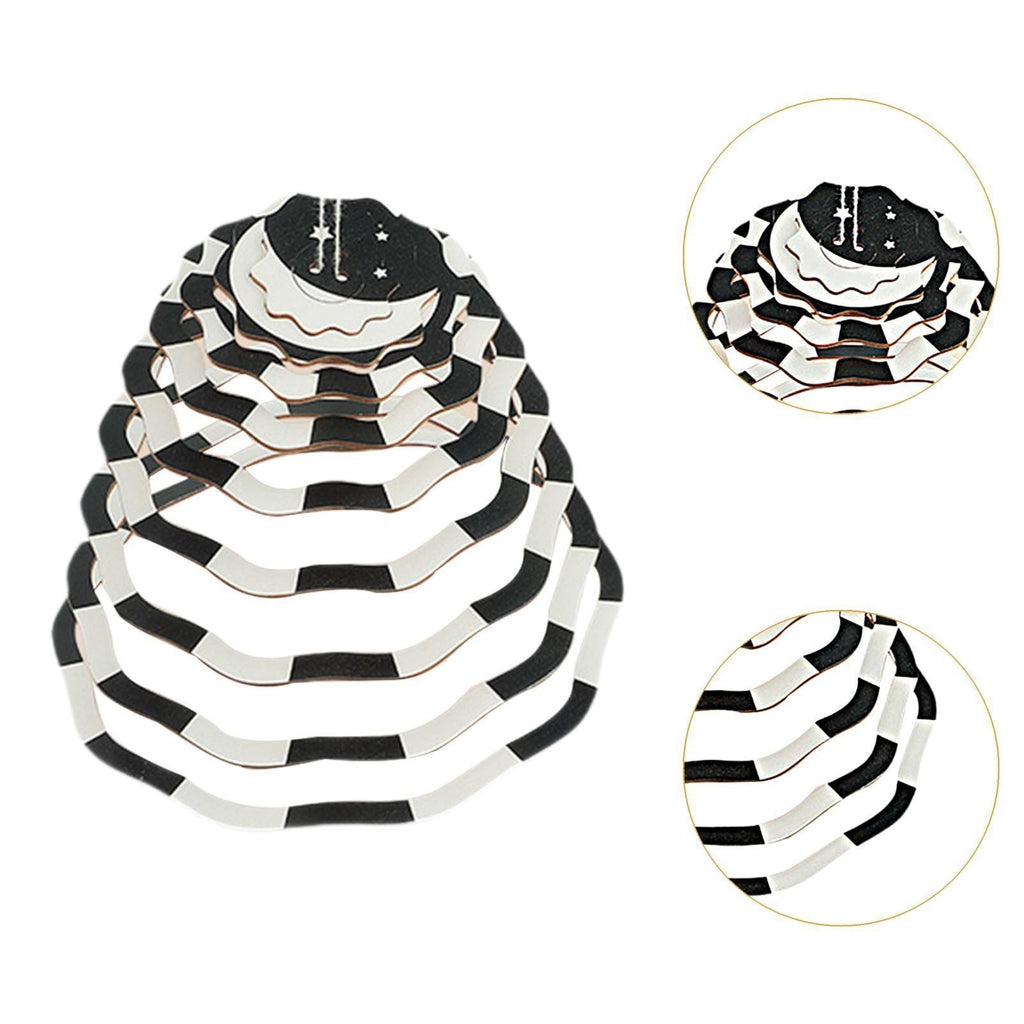 Baby Mobile for Crib Black and White Newborn Hanging Bed Bell