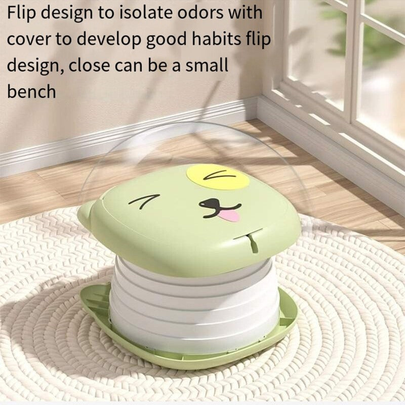 Kids Training Potty Portable Foldable Travel Camping Toilet Seat Chair