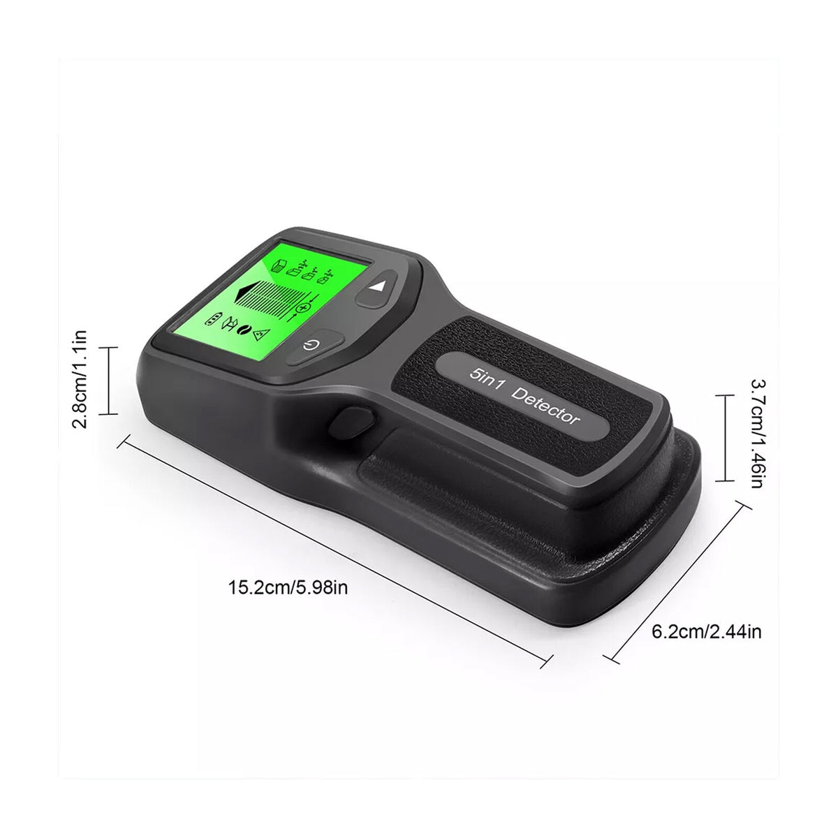 5 in 1 Electric Detector Wall Wood Metal Sensor Wire Stud Finder Cable Scanner