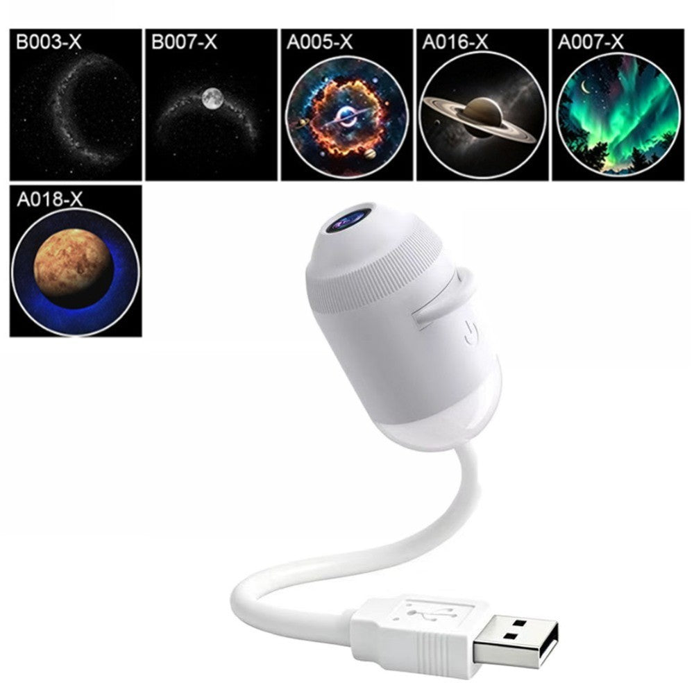 HD Smart Dynamic 5D Holographic Night Light Projector, Plug and Play Projector