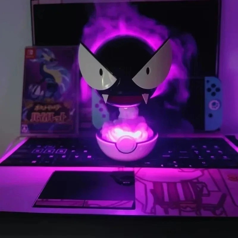 Gastly Humidifier Figure Pokémon Style Mist Sprayer USB Rechargeable Gift Toy