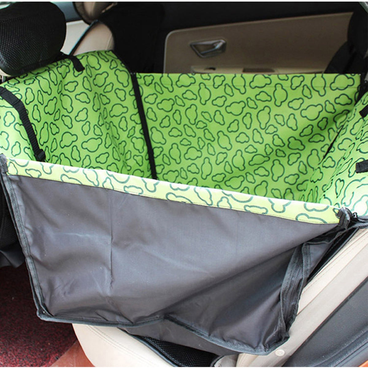 Single-seat Pet Dog Cat Rear Back Car Seat Cover Protector Hammock Mat  Blanket