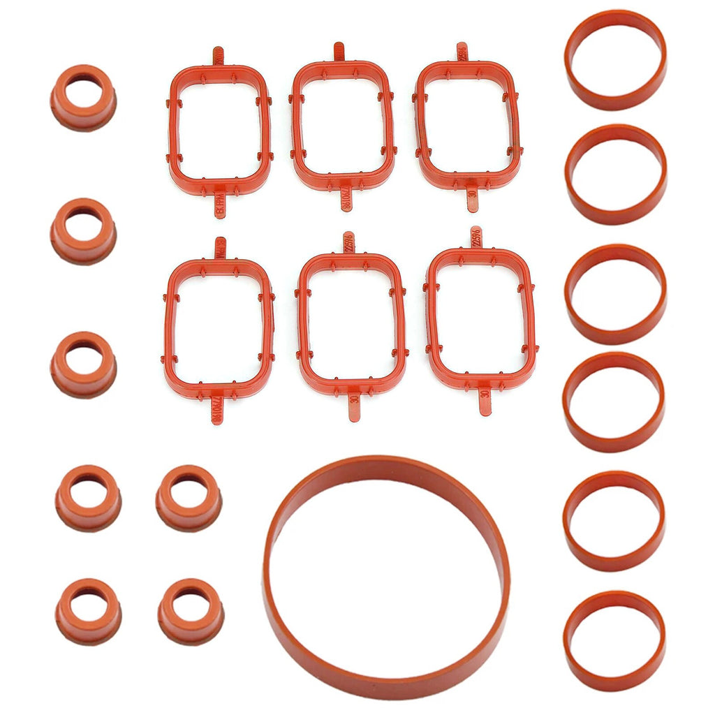 20*Intake Inlet Manifold Gasket Seal For BMW 3 5 Series M57 M57N E39 E46 E70 E83