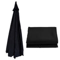 Fabric Parasol Canopy Cover Strong Garden Sunshade Umbrella Top Covers