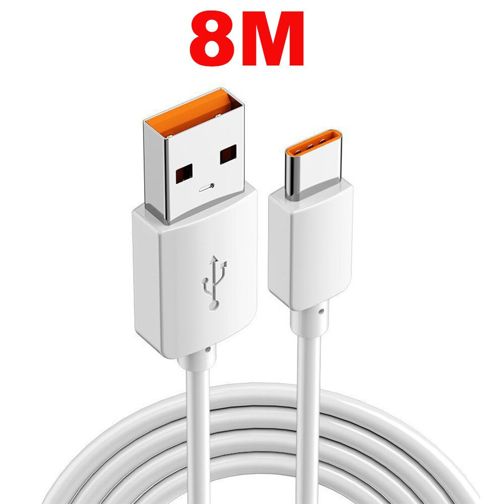 For Samsung Xiaomi Huawei 5M Long USB Type C Charger Cable