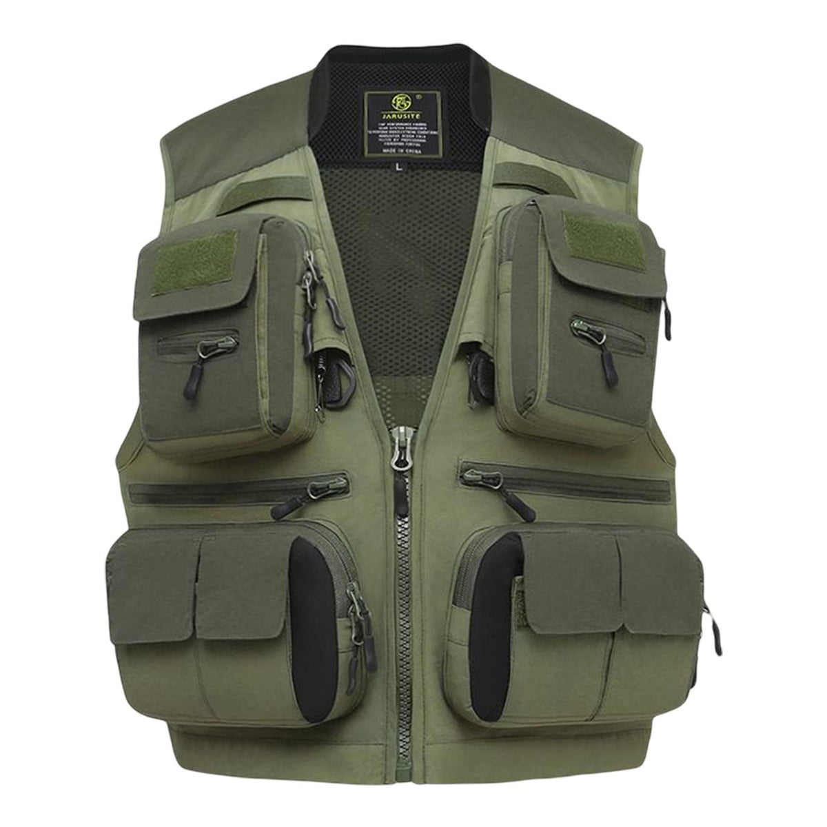 Fly Fishing Vest Sleeveless Jacket Waistcoat Breathable Adjustable Utility Vest