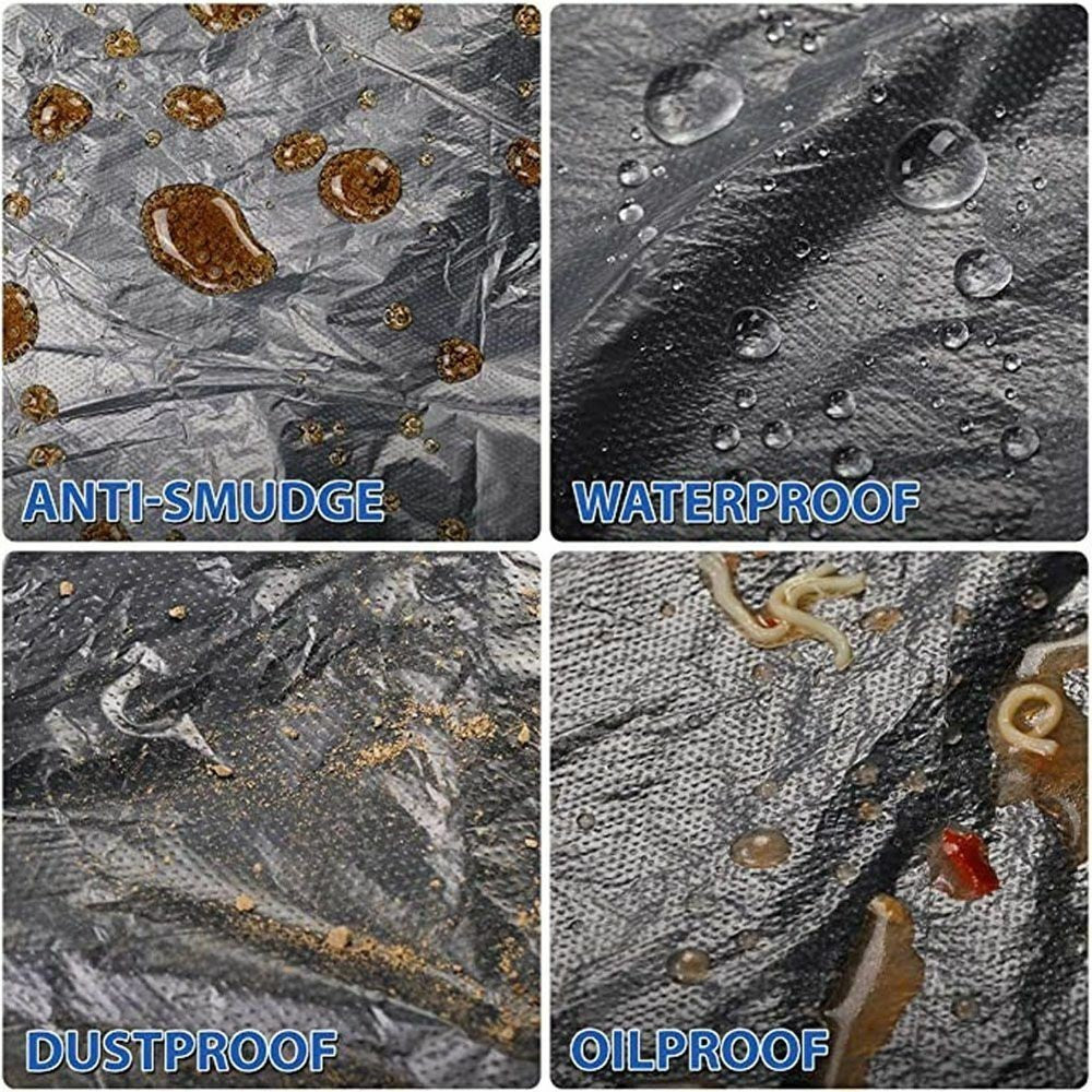 100pcs Disposable Plastic Car Seat Covers Vehicle Cover Valet Roll Protective UK