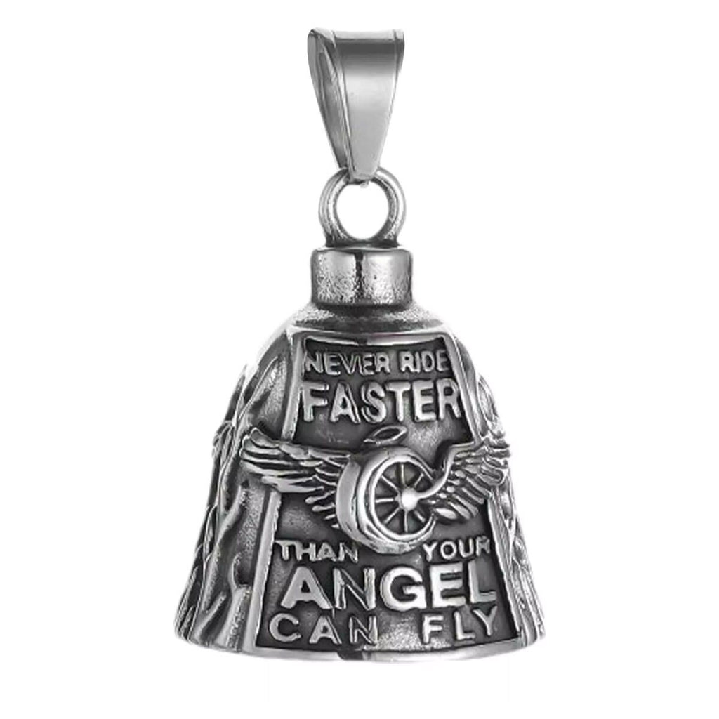 Motorcycle Bells for Biker Good Luck Guardian Riding Bells Luck Bell for Bike