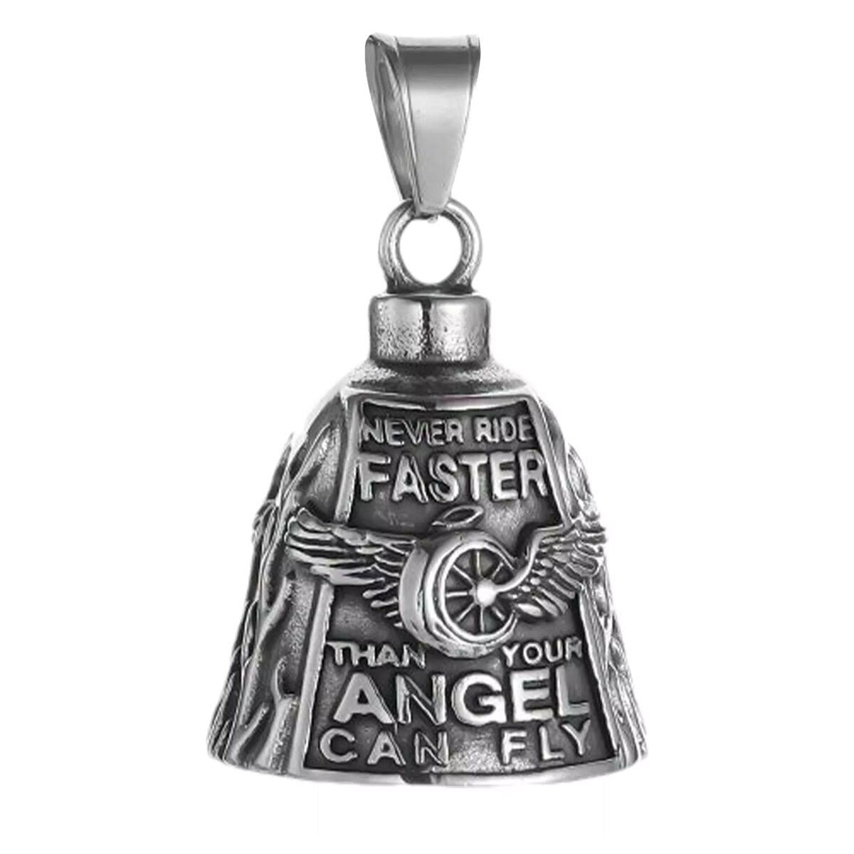 Motorcycle Bells for Biker Good Luck Guardian Riding Bells Luck Bell for Bike