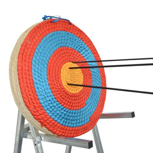 Outdoor Sports Shooting Archery Bow Straw Arrow Target Single Layer NEW