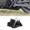BLACK BACK FRAME CHIN SPOILER FOR SOFTAIL STREET BOB FXBB BREAKOUT FAT BOY BOB.*