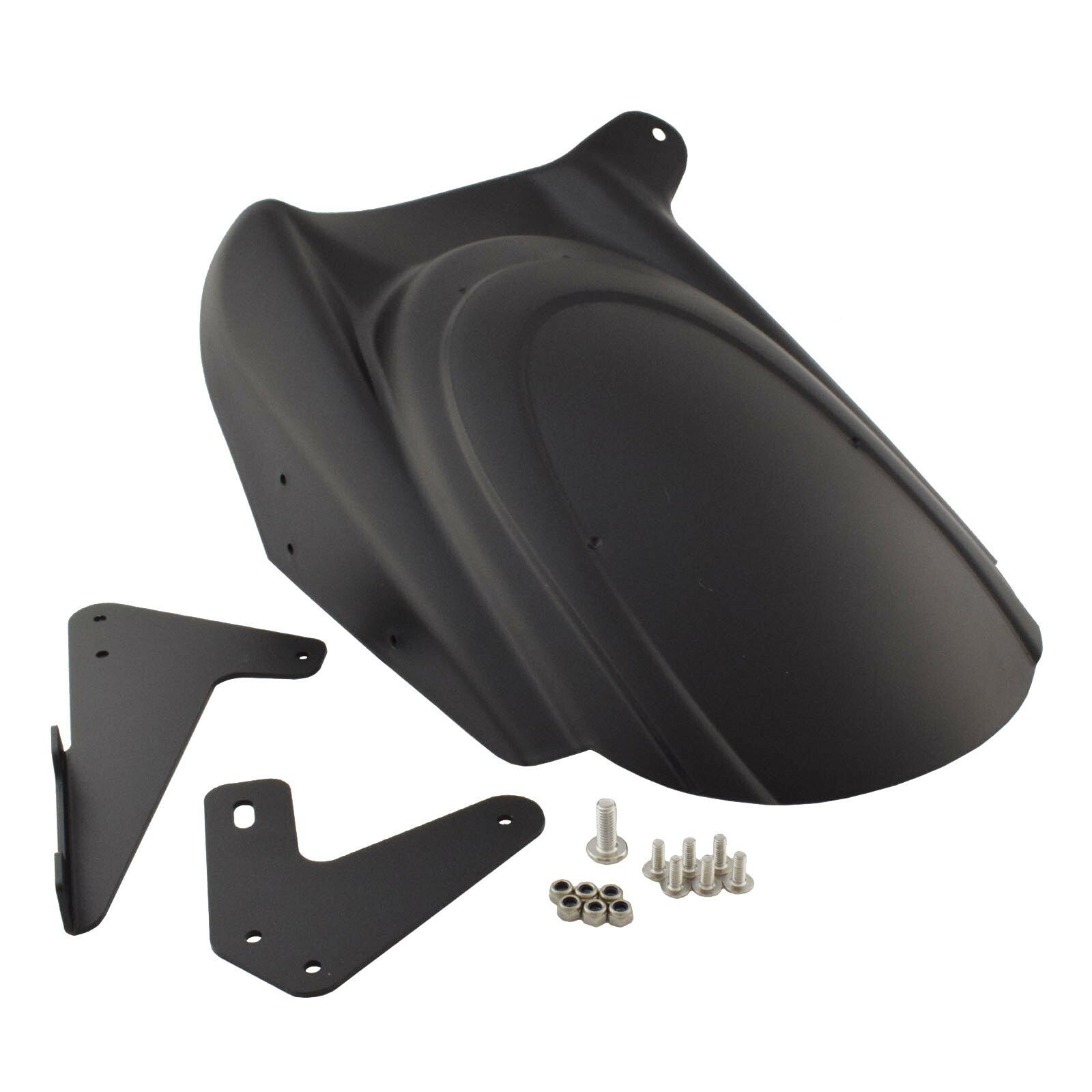 Rear Tire Hugger Fender Mudguard Black For KAWASAKI Versys 650 KLE650 2007-2023