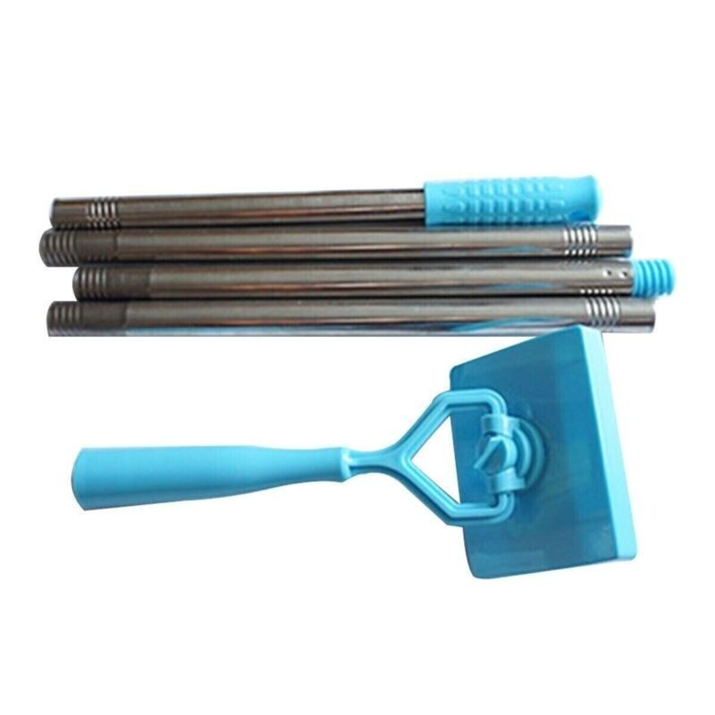 Microfiber Baseboard Cleaning Skirting Mop Easy Cleaner 360° Extendable Home UK