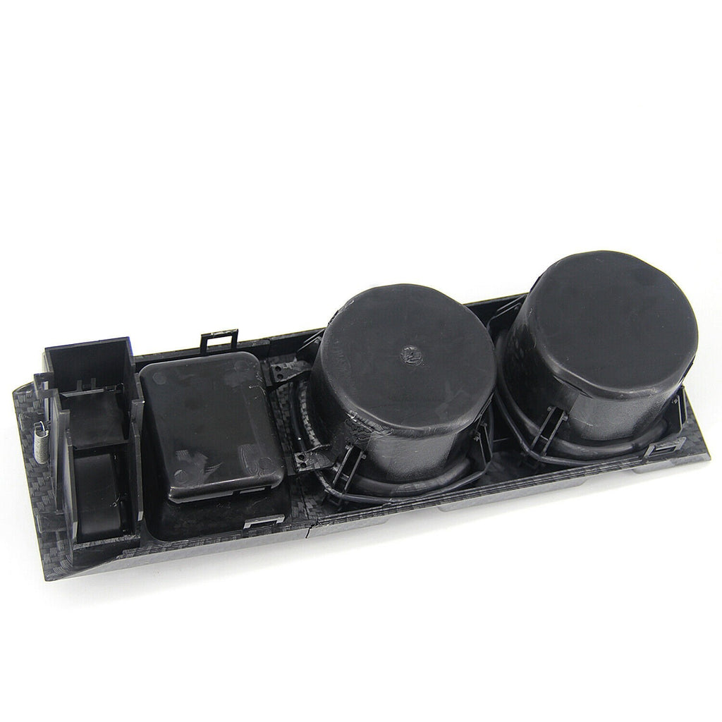 Carbon Fiber Style Center Console Cup Drink Holder For BMW 3 Series E46 1998-06!
