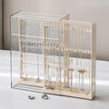 Transparent Jewelry Storage Box Jewellery Storage Rack Dustproof Jewelry Tower