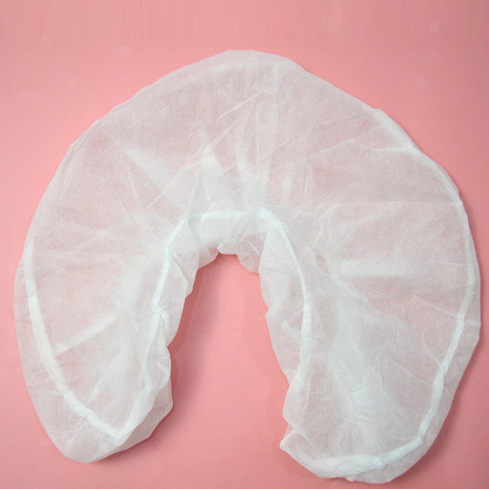 50Disposable Fitted Massage Headrest Cover Face Pillow Cushion adjustabl Elastic