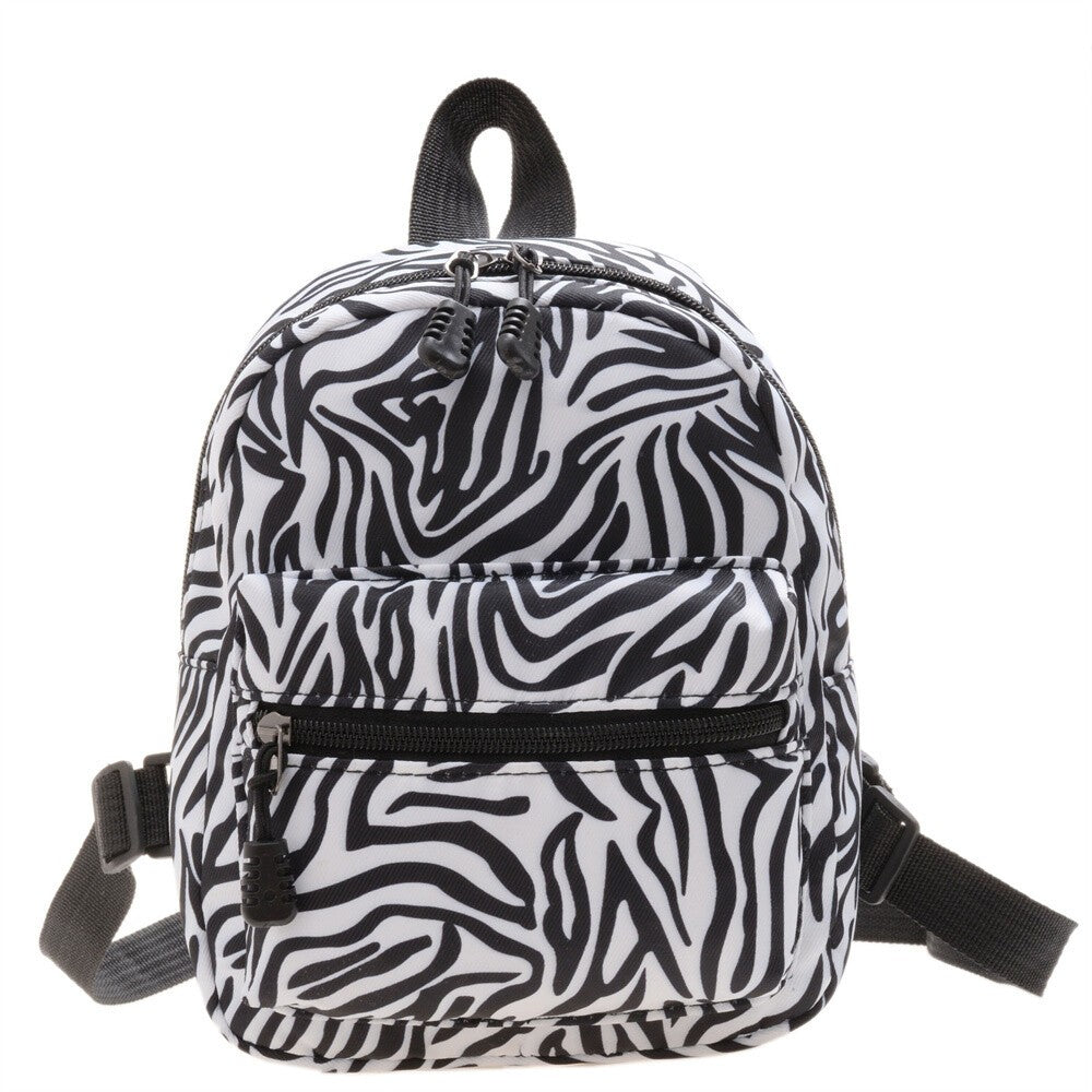 Women Ladies Small Mini School Backpack Travel Cute Canvas Shoulder Bag Rucksack