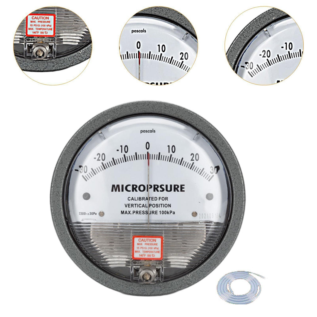 Micro Differential Pressure Gauge Differential Manometer Professional