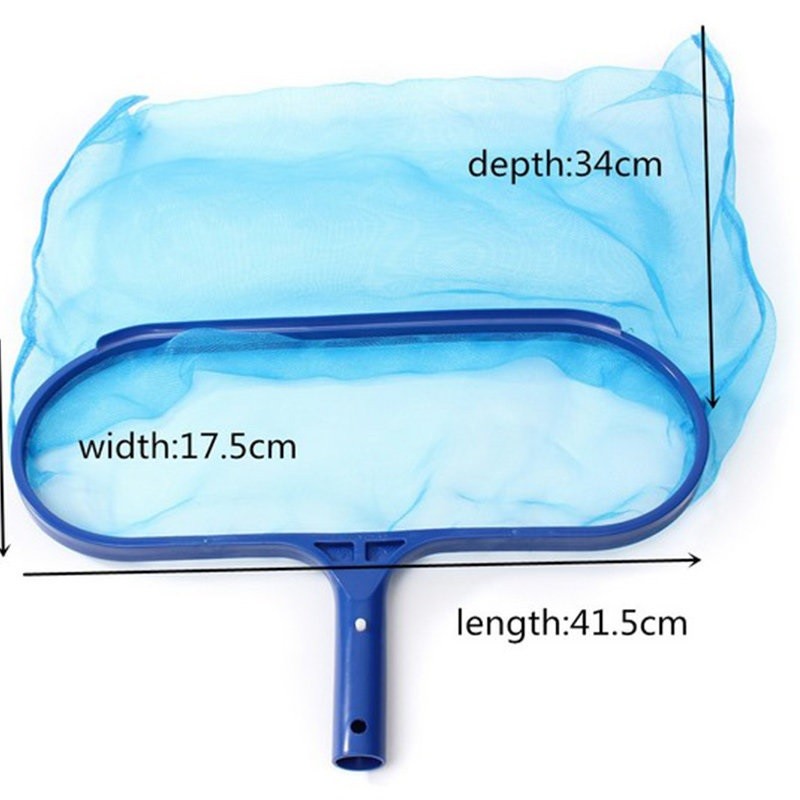 Swimming Pool Deep Debris Skimmer Leaf Fine Mesh Net Cleaning Scoop Pond Hot Tub