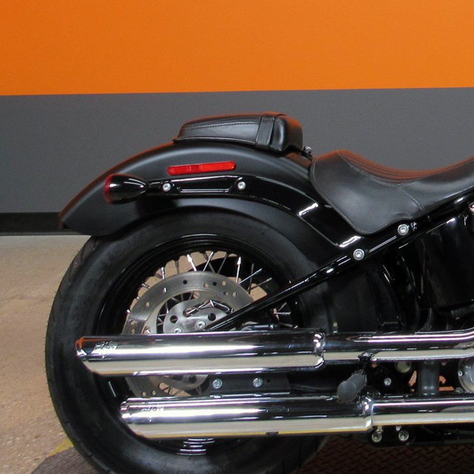 Passenger Pillion For Harley-Davidson Softail Slim S FLS/S 2012-2017 Rear Seat