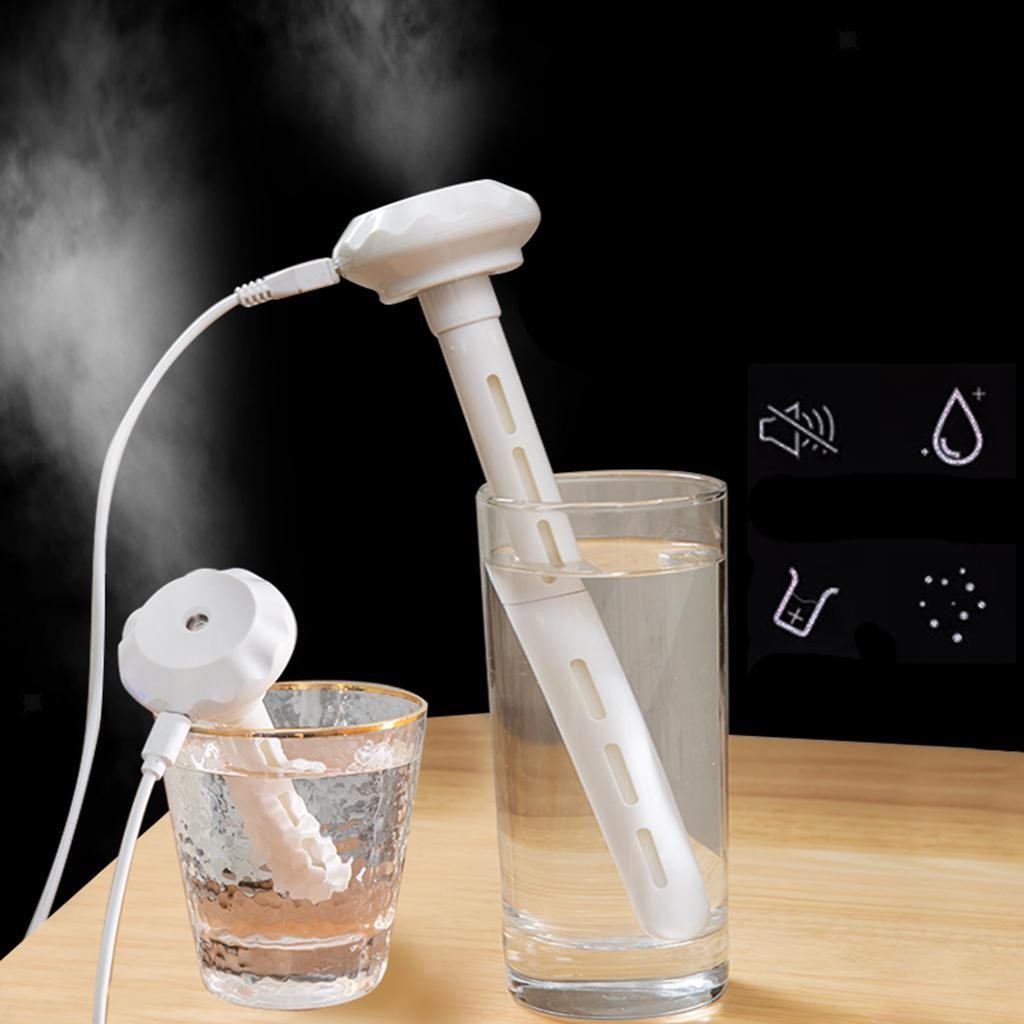 USB Portable Air Humidifier Water Bottle Diffuser Mist Maker For Office