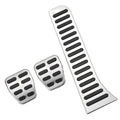 Set of 3 Stainless   Pedal w/ Brake& Footrest Cover for VW GOLF MK5 MK6